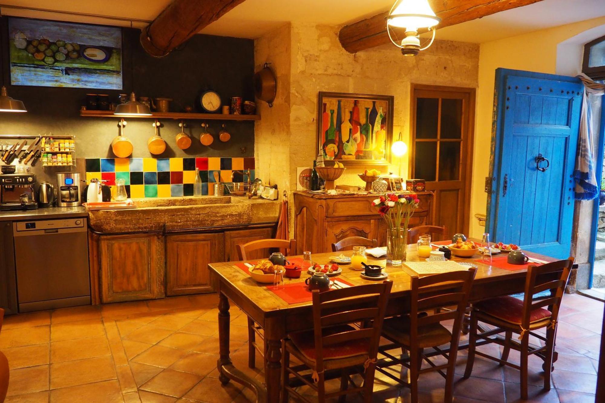 Chambres D'Hotes Le Relais Des Marmottes En Luberon Lagnes Luaran gambar