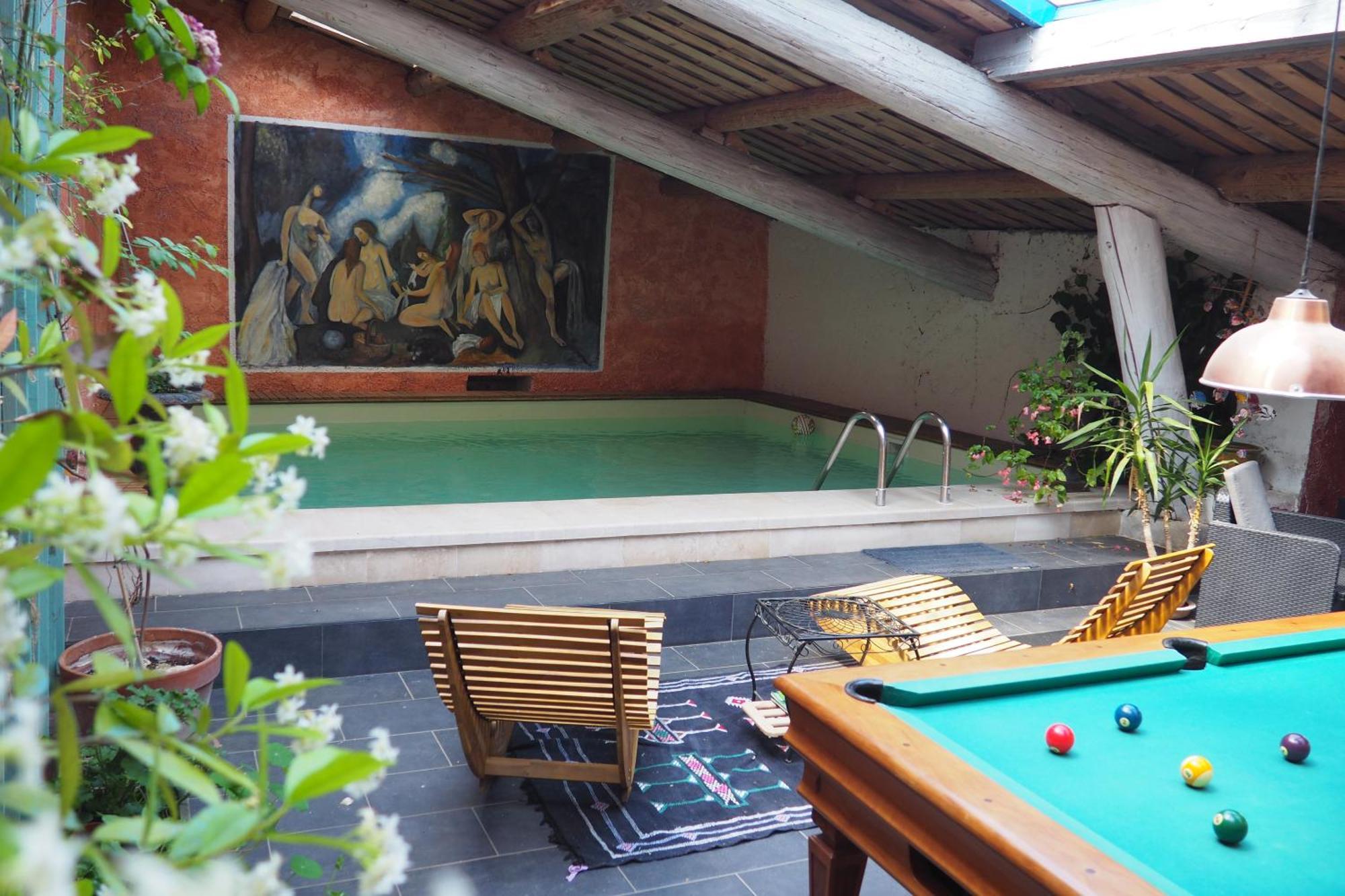 Chambres D'Hotes Le Relais Des Marmottes En Luberon Lagnes Luaran gambar